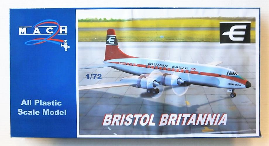MACH 1/72 GP097 BRISTOL BRITANNIA BRITISH EAGLE