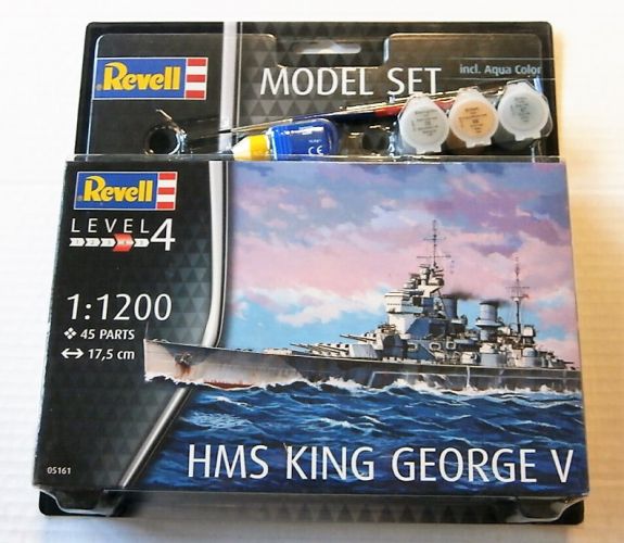 REVELL 1/1200 65161 HMS KING GEORGE V