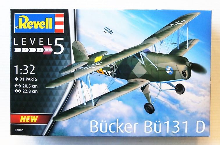 REVELL 1/32 03886 BUCKER Bu131 D