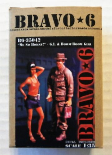 BRAVO 6 1/35 35042 ME SO HORNY - G.I.   BOOM-BOOM GIRL