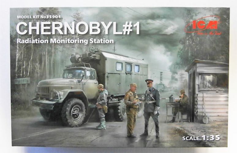 ICM 1/35 35901 CHERNOBYL 1 RADIATION MONITORING SYSTEM
