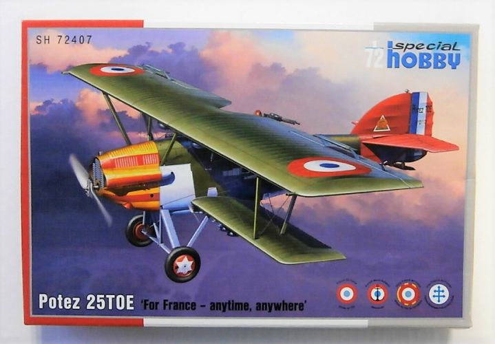 SPECIAL HOBBY 1/72 72407 POTEZ 35 TOE - FOR FRANCE ANYTIME ANYWHERE