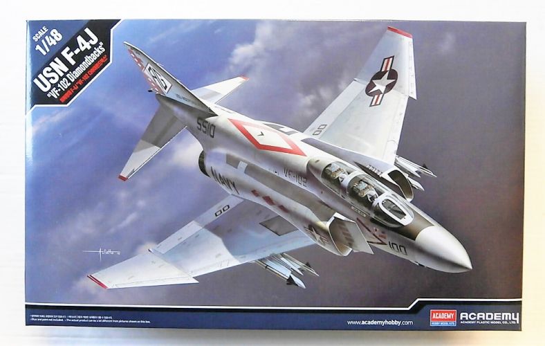 ACADEMY 1/48 12323 USN F-4J VF-102 DIAMONDBACKS