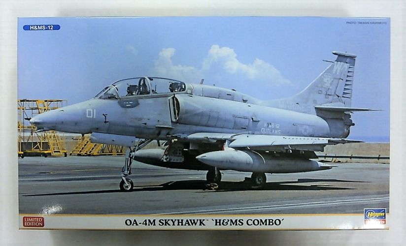HASEGAWA 1/72 02083 OA-4M SKYHAWK H AND MS COMBO