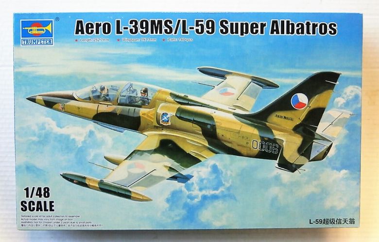 TRUMPETER 1/48 05806 AERO L-39MS/ L-59 SUPER ALBATROS