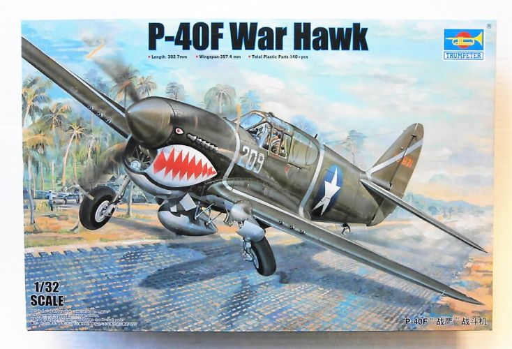 TRUMPETER 1/32 03227 P-40F WAR HAWK