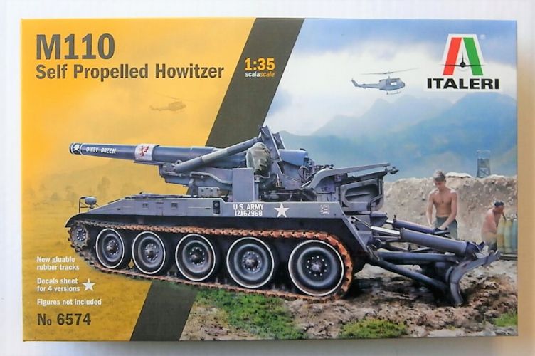 ITALERI 1/35 6574 M110 SELF-PROPELLED HOWITZER