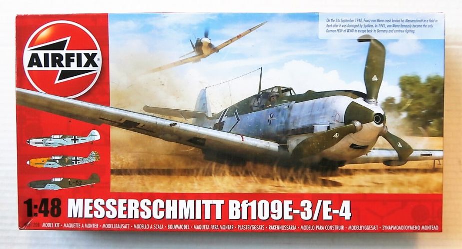 AIRFIX 1/48 05120B MESSERSCHMITT BF109E-3/E-4