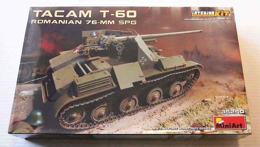 MINIART 1/35 35240 ROMANIAN 76mm SPG TACAM T-60
