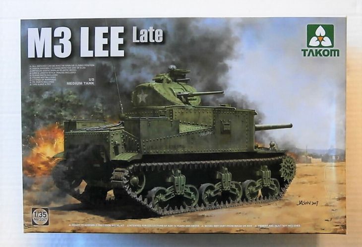 TAKOM 1/35 2087 US MEDIUM TANK M3 LEE  LATE 