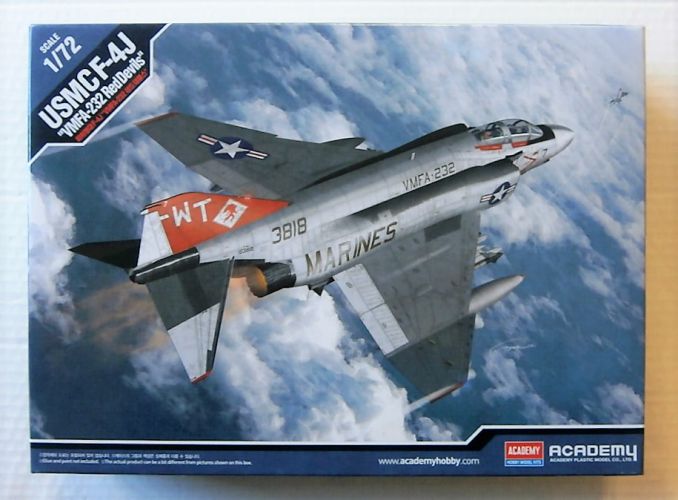 ACADEMY 1/72 12556  F-4J PHANTOM II USMC VMFA-232 RED DEVILS