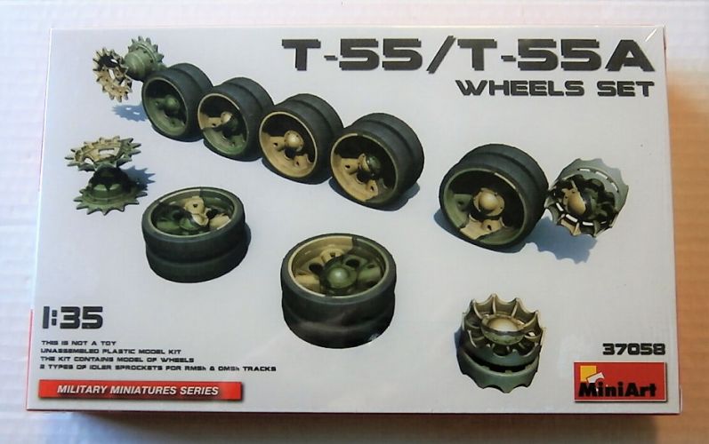 MINIART 1/35 37058 T-55/T-55A WHEELS SET