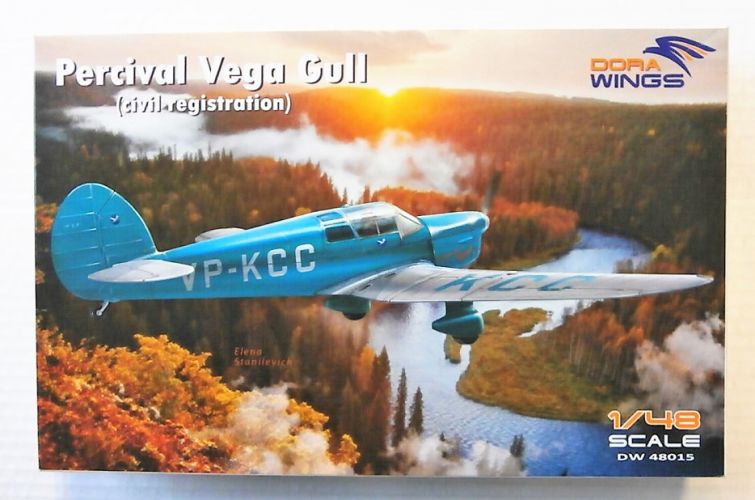 DORA WINGS 1/48 48015 PERCIVAL VEGA GULL CIVIL REGISTRATION