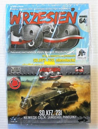 FIRST TO FIGHT 1/72 064 GERMAN SD.KFZ.231 HEAVY ARMOURED CAR