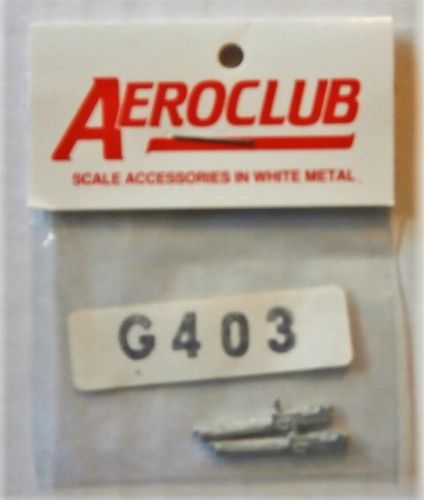 AEROCLUB 1/48 G403 2 x WW1 VICKERS WATER COOLED GUNS