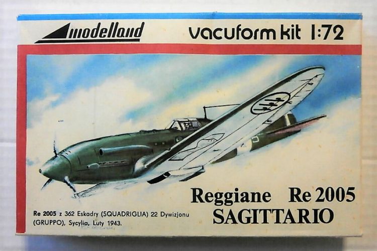  1/72 MODELLAND REGGIANE Re2005 - SAGITTARIO