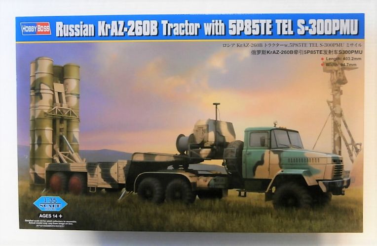 HOBBYBOSS 1/35 85511 RUSSIAN KrAZ-260B TRACTOR W/ 5P85TE TEL S-300PMU  UK SALE ONLY 