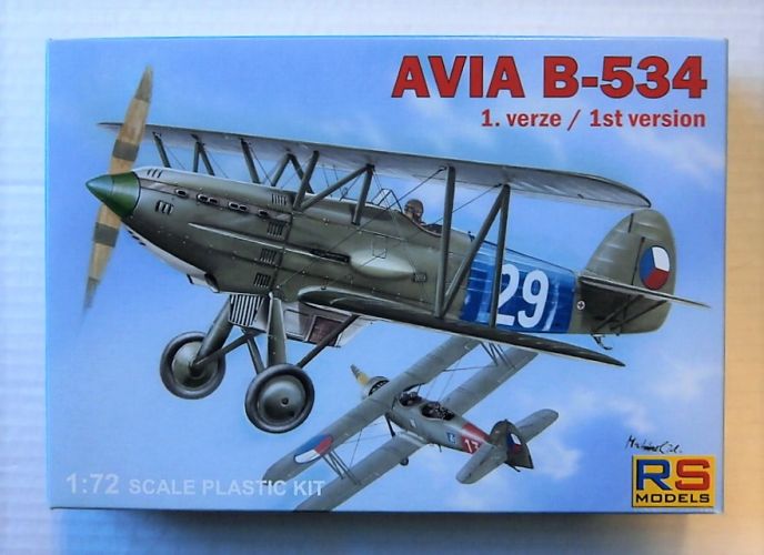 RS MODELS 1/72 92067 AVIA B-534 1ST VERSION