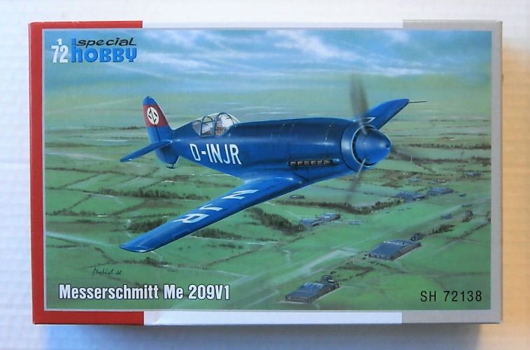 SPECIAL HOBBY 1/72 72138 MESSERSCHMITT Me 209V1