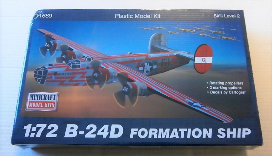 MINICRAFT 1/72 11689 B-24D FORMATION SHIP