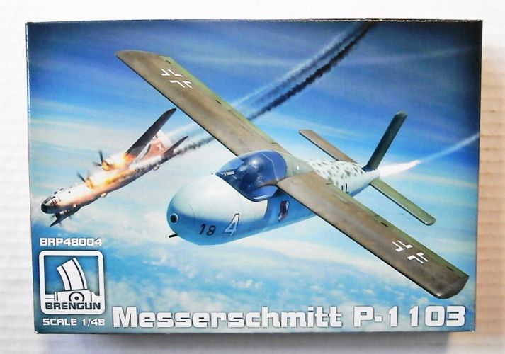 BRENGUN 1/48 48004 MESSERSCHMITT Me P-1 103