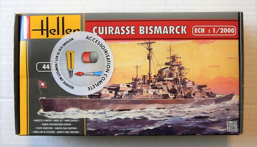 HELLER 1/2000 49051 CUIRASSE BISMARCK