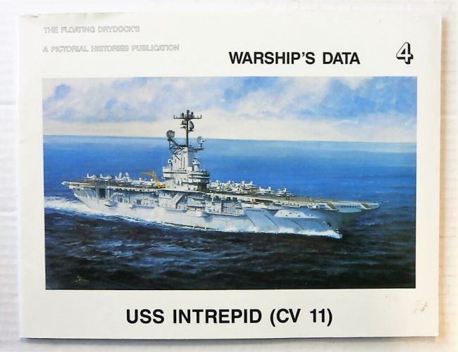 CHEAP BOOKS  ZB2427 WARSHIPS DATA 4 - USS INTREPID  CV 11 