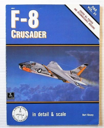 CHEAP BOOKS  ZB2462 F-8 CRUSADER - BERT KINZEY