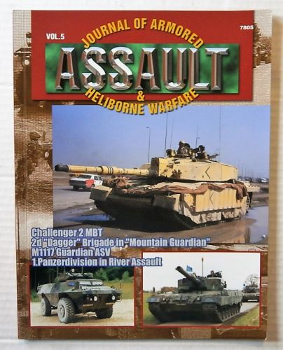 CHEAP BOOKS  ZB2491 ASSAULT VOL. 5 - JOURNAL OF ARMORED AND HELIBORNE WARFARE