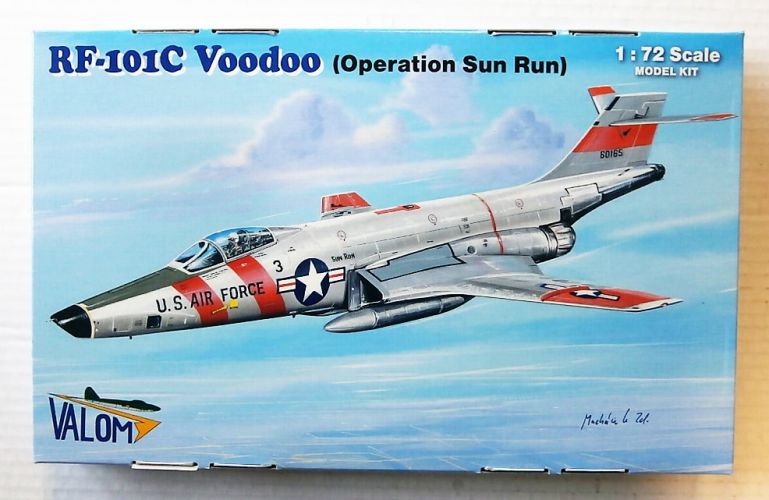 VALOM 1/72 72131 RF-101C VOODOO  OPERATION SUN RUN 