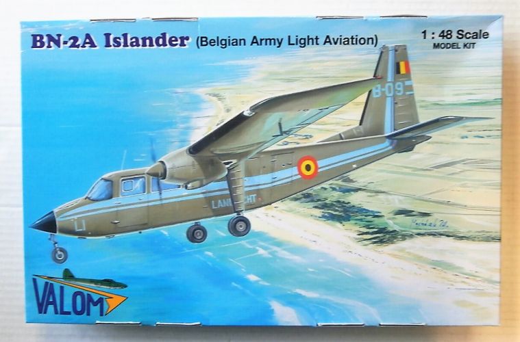 VALOM 1/48 48011 BN-2A ISLANDER  BELGIAN ARMY LIGHT AVIATION 