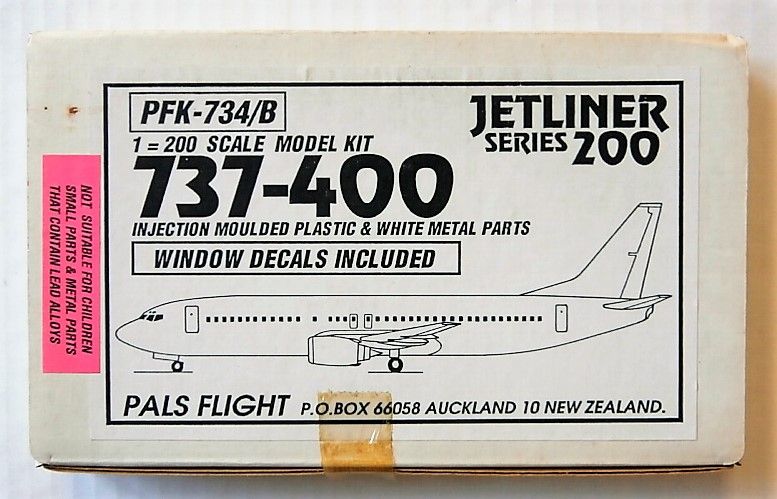 PALS FLIGHT 1/200 PFK-734/B 737-400