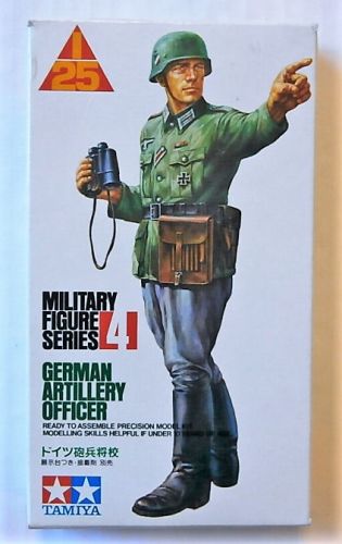 TAMIYA 1/25 PF0004 GERMAN ARTILLERY OFFICER