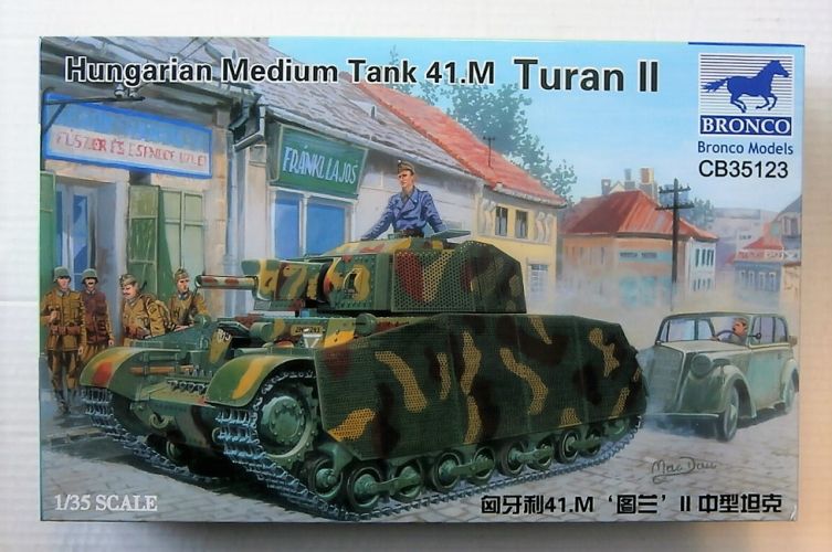 BRONCO 1/35 35123 HUNGARIAN MEDIUM TANK 41.M TURAN II