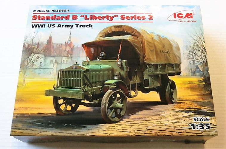 ICM 1/35 35651 WWI US ARMY TRUCK STANDARD B LIBERTY SERIES 2