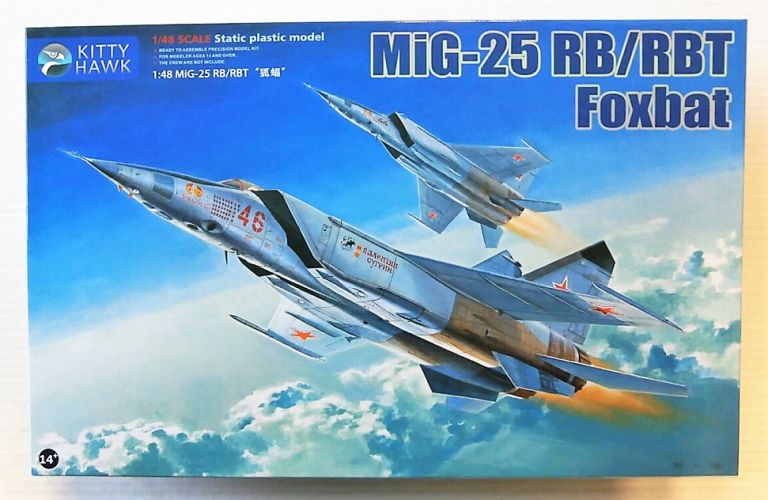 KITTYHAWK 1/48 80113 MIG-25 RB/RBT FOXBAT