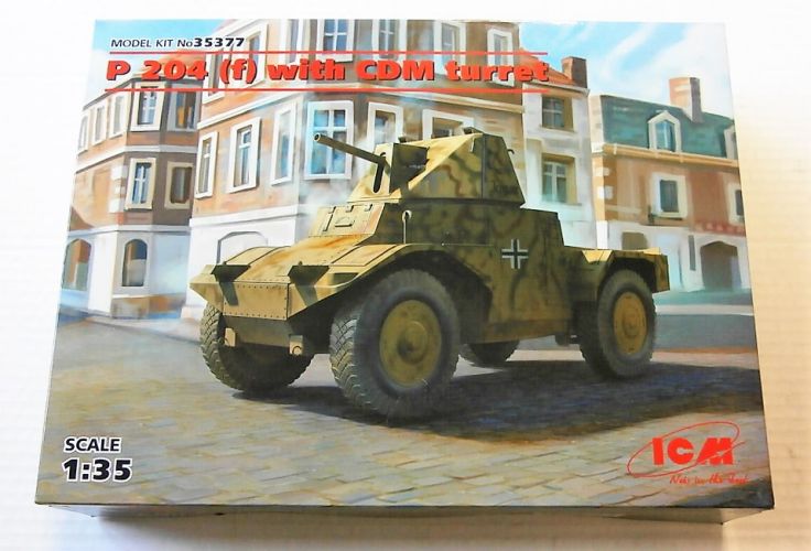 ICM 1/35 35377 P 204  f  WITH CDM TURRET