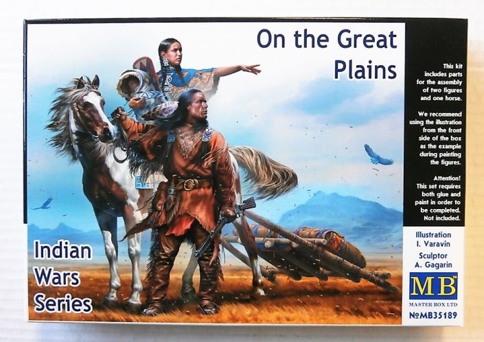 MASTERBOX 1/24 35189 INDIAN WAR SERIES - ON THE GREAT PLAINS