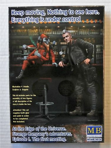MASTERBOX 1/24 24034 AT THE EDGE OF THE UNIVERSE EP.1 THE FIRST MEETING EVERYTHING IS UNDER CONTROL