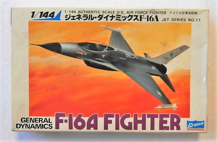CROWN 1/144 11 GENERAL DYNAMICS F-16A FIGHTER