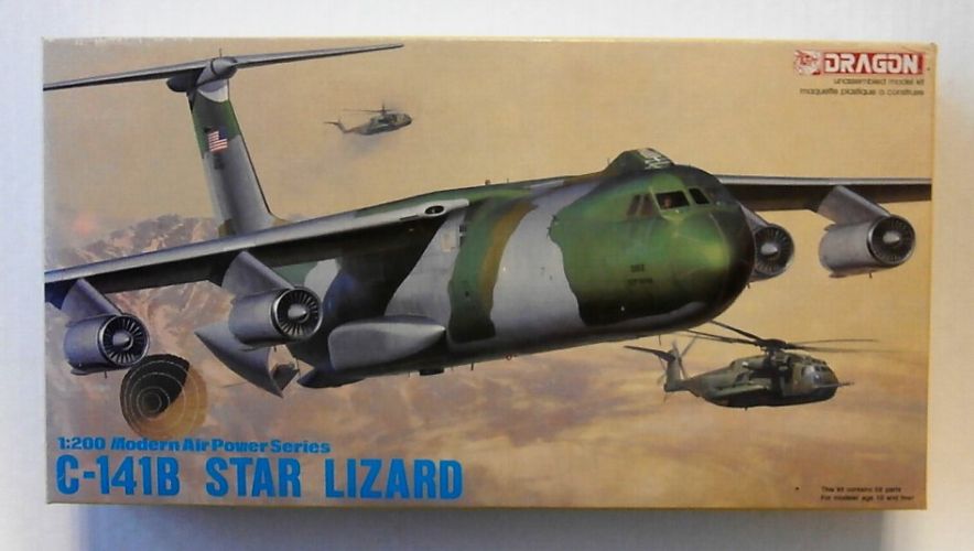 DRAGON 1/200 2004 C-141B STAR LIZARD