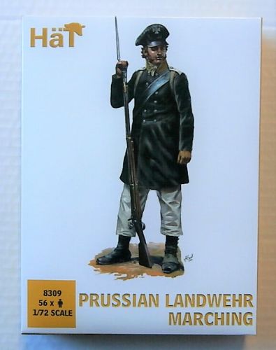 HAT INDUSTRIES 1/72 8309 PRUSSIAN LANDWEHR MARCHING