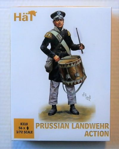 HAT INDUSTRIES 1/72 8310 PRUSSIAN LANDWEHR ACTION