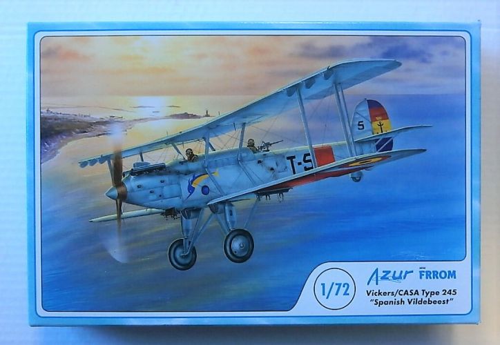 AZUR 1/72 FR018 VICKERS/CASA TYPE 245  SPANISH VILDEBEEST 
