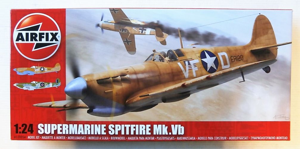 AIRFIX 1/24 12005A SUPERMARINE SPITFIRE MK.Vb  UK SALE ONLY 