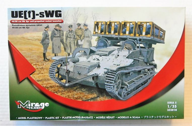 MIRAGE 1/35 355018 40/28cm WK SELF-PROPELLED ROCKET LAUNCHER