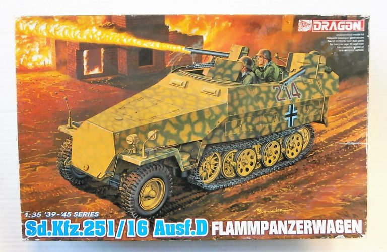 DRAGON 1/35 6247 SD.KFZ.251/16 AUSF.D FLAMMPANZERWAGEN
