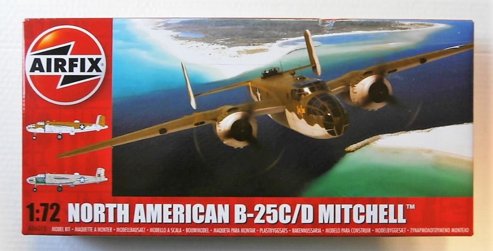 AIRFIX 1/72 06015 NORTH AMERICAN B-25C/D MITCHELL