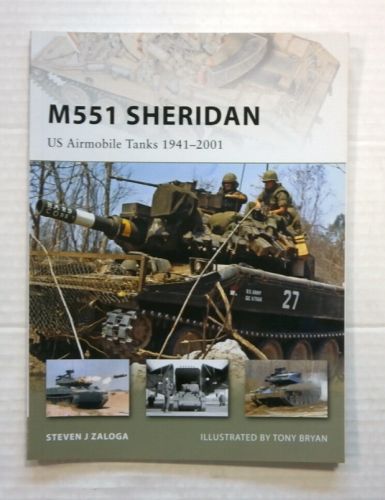 NEW VANGUARDS  153. M551 SHERIDAN US AIRMOBILE TANKS 1941-2001