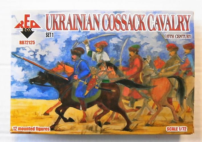 RED BOX 1/72 72125 UKRAINIAN COSSACK CAVALRY